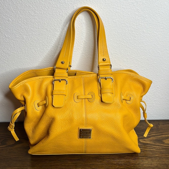 Dooney & Bourke Handbags - Dooney and Bourke mustard yellow bag In Good Condition